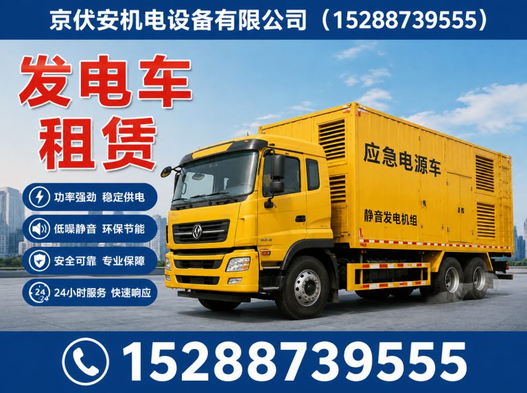 信阳发电机租赁展示图